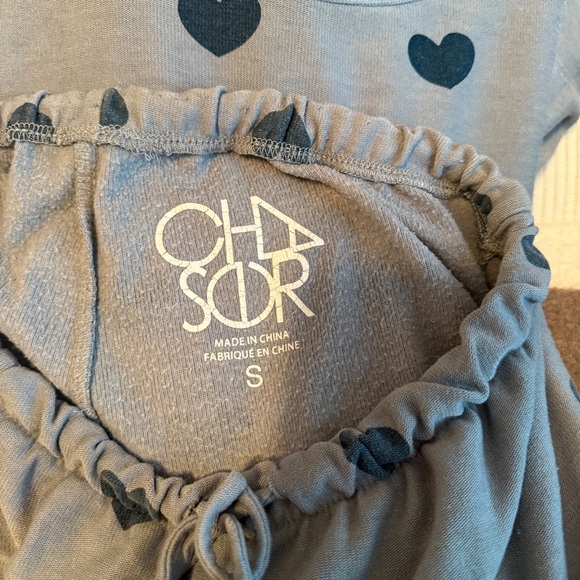 Chaser Gray Heart Print Sweatshirt - Picture 10 of 10